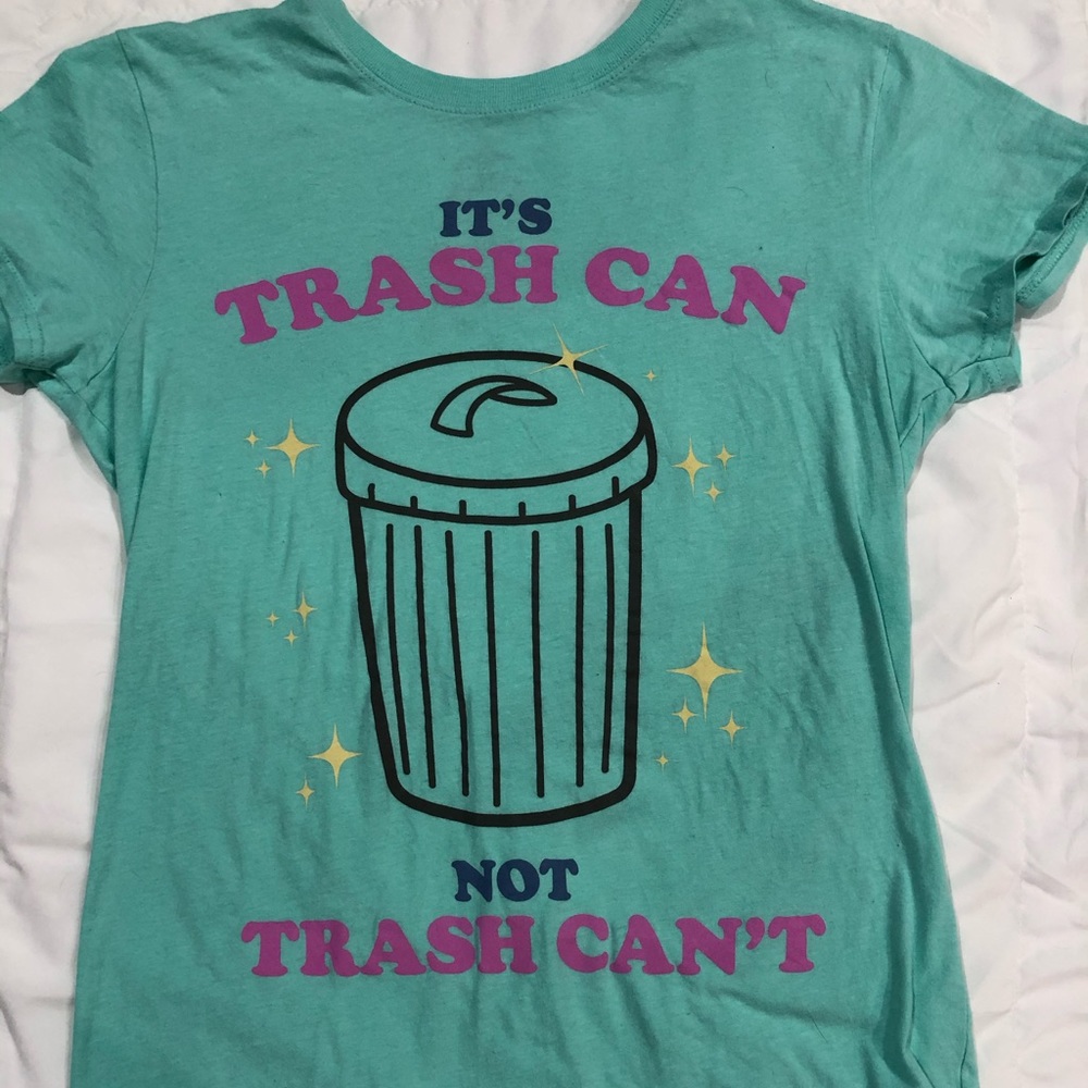Hot topic- Jessie Paege  merch trash can shirt